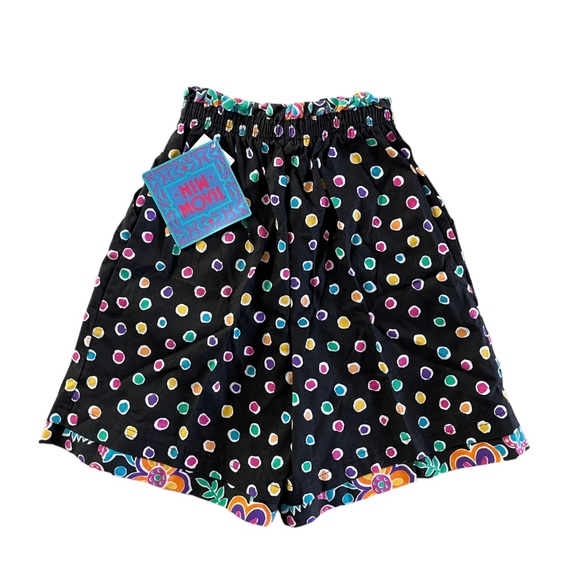 Retro New Moves Multicolored Dotted Shorts - Picture 5 of 7